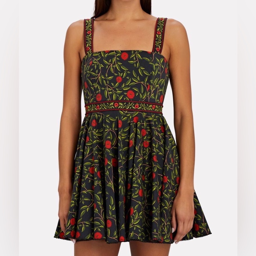 Agua by Agua Bendita The Wallflowers Azalea Heredera Embroidered Mini Dress